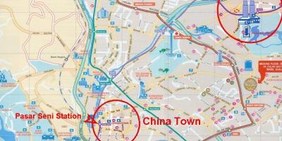 Chinatown малайз газрын зураг