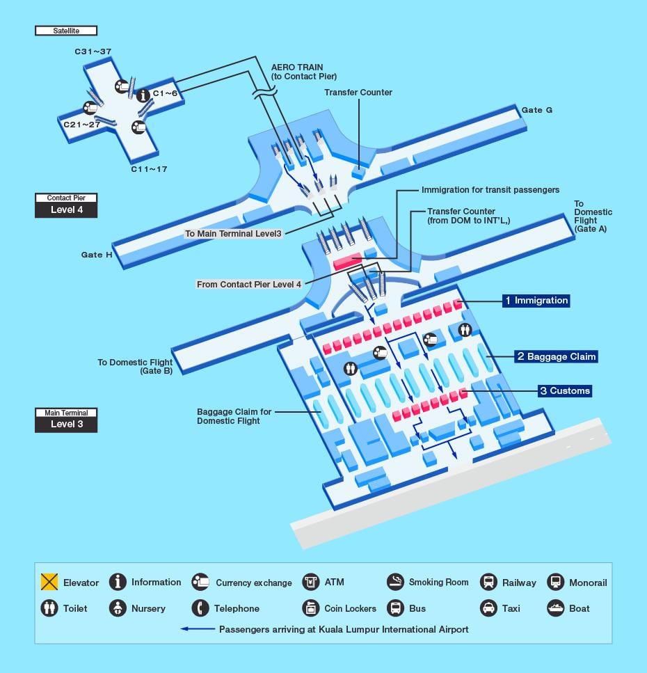 klia терминал газрын зураг