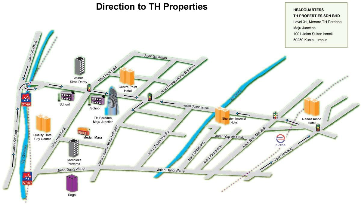 jalan султан куала лумпур газрын зураг