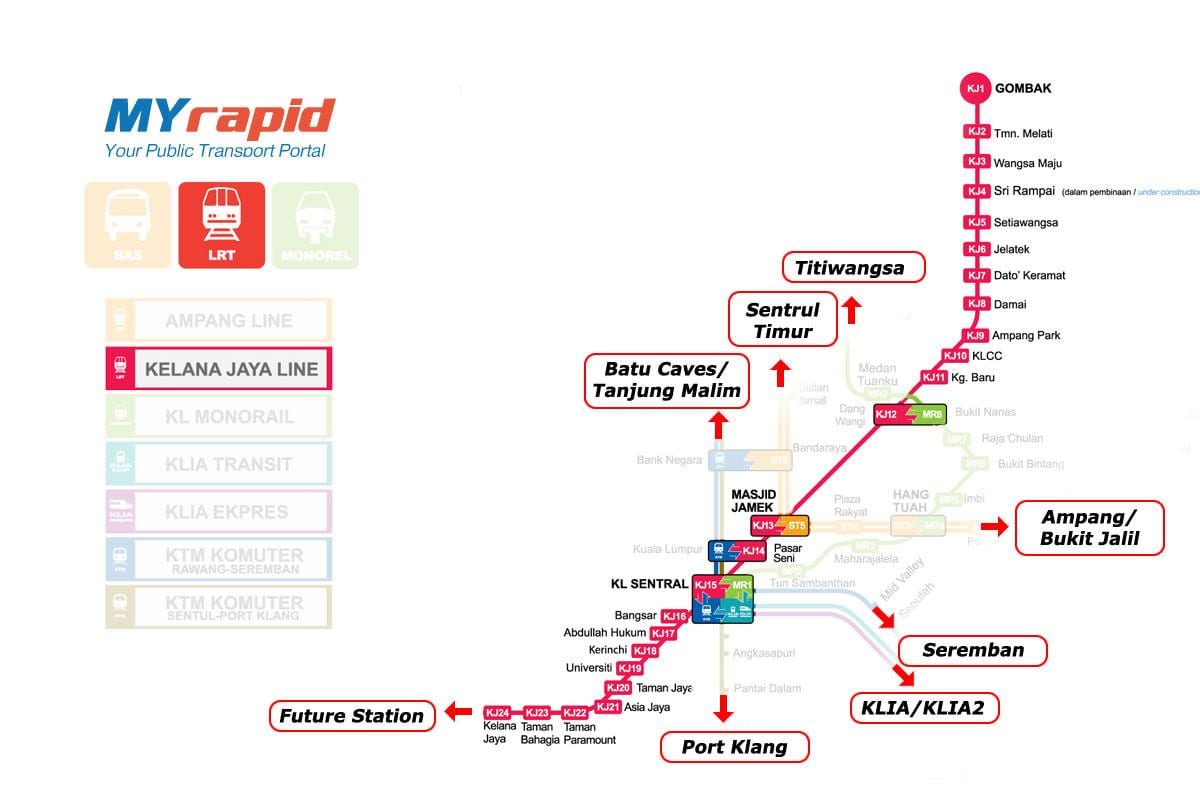 putra lrt газрын зураг