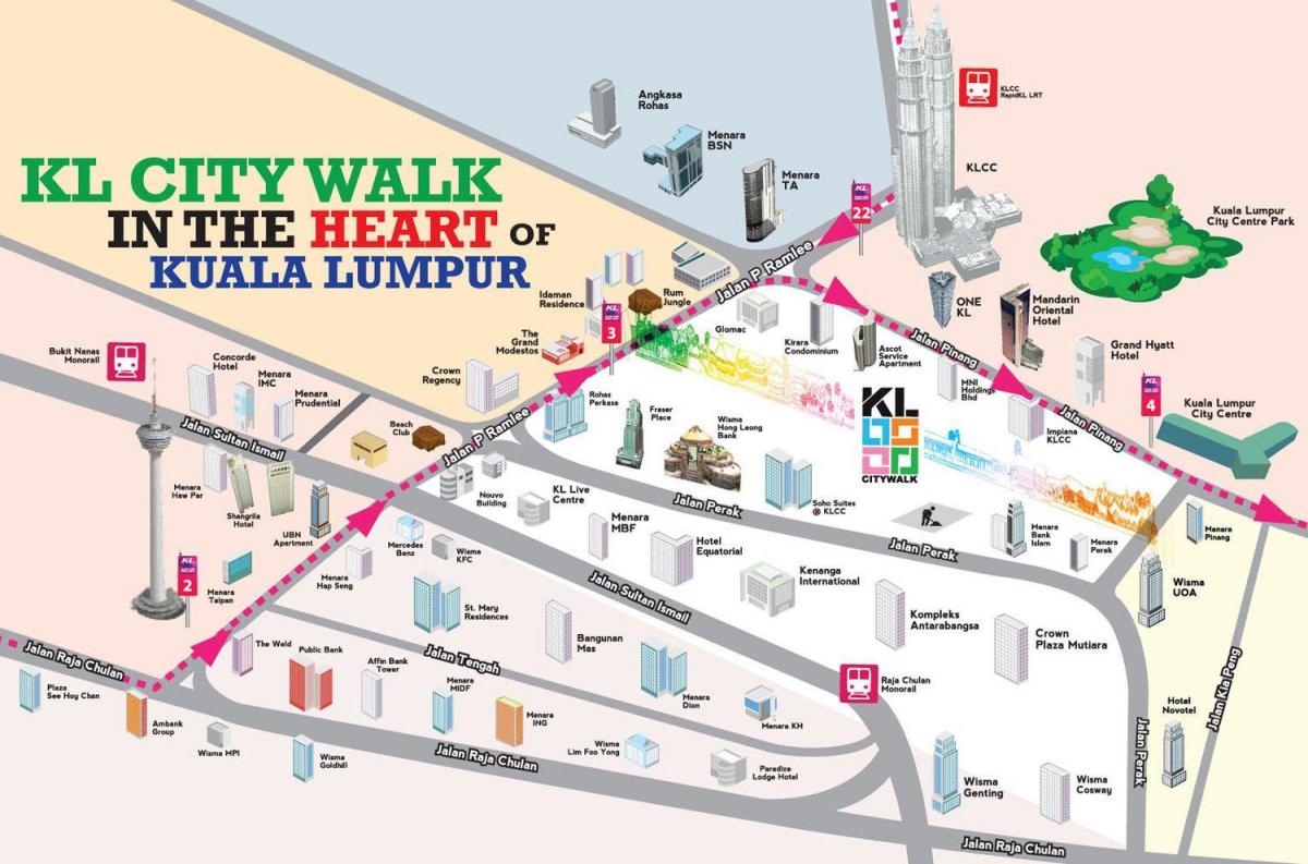 куала лумпур алхах аялал жуулчлалын газрын зураг