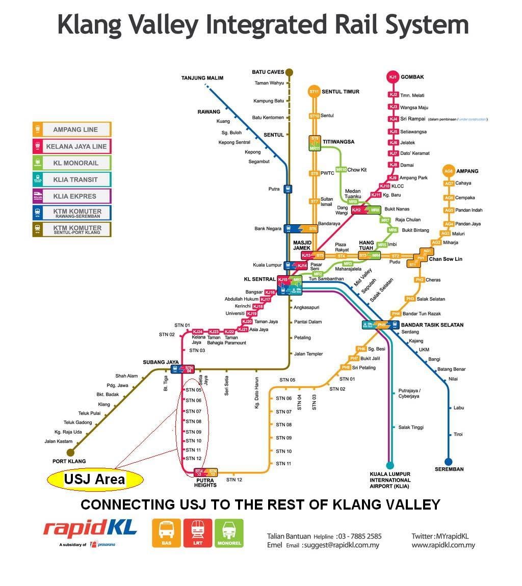 subang сүм lrt замын газрын зураг нь