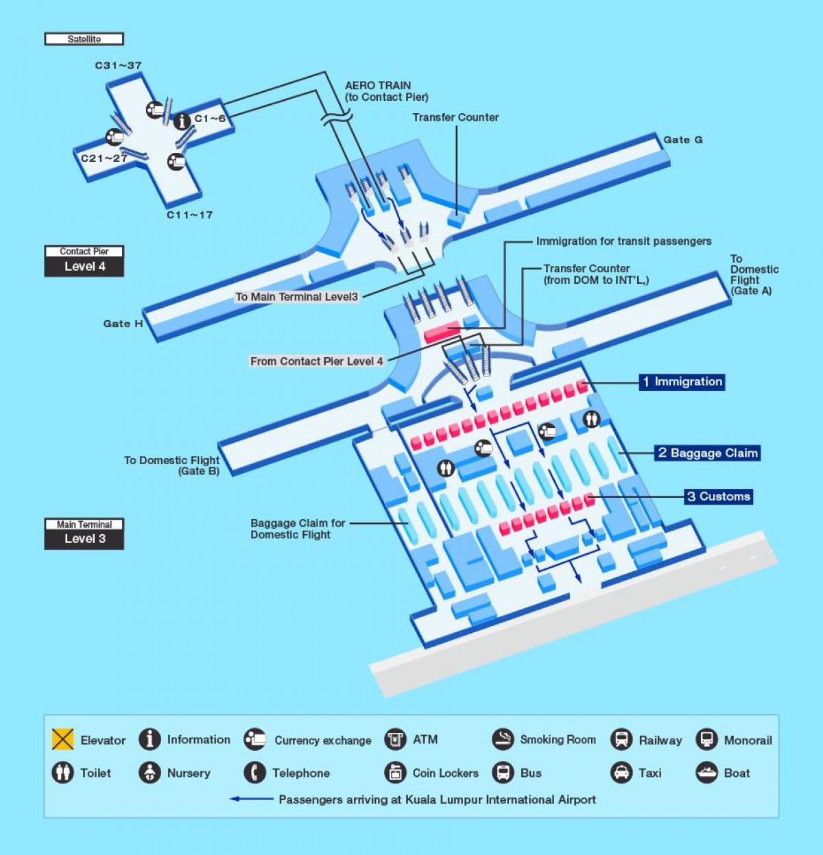 klia терминал газрын зураг