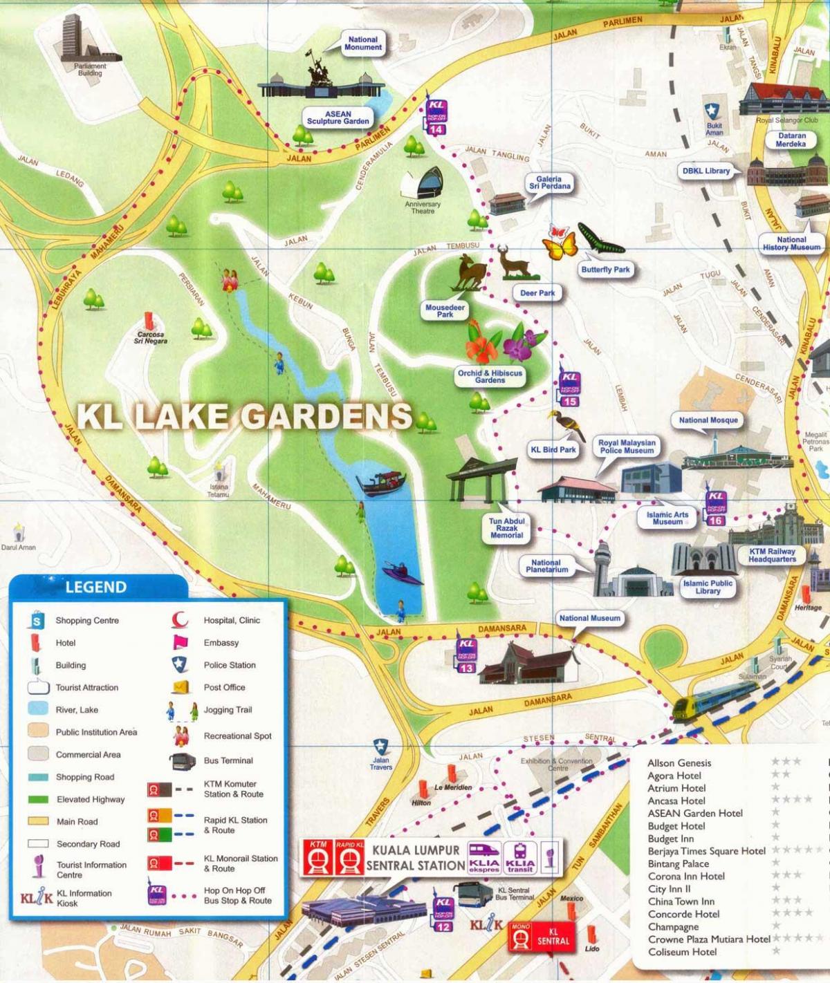 нуур цэцэрлэг куала лумпур газрын зураг