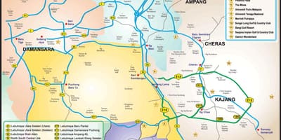 Kl гудамжны газрын зураг