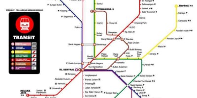 Метроны газрын зураг куала лумпур