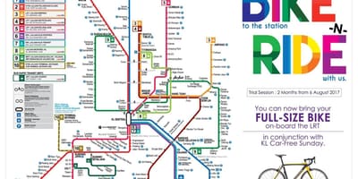 Rapidkl автобусны маршрут, газрын зураг