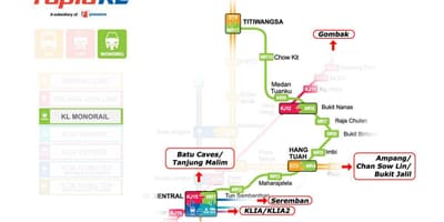 Medan tuanku monorail газрын зураг