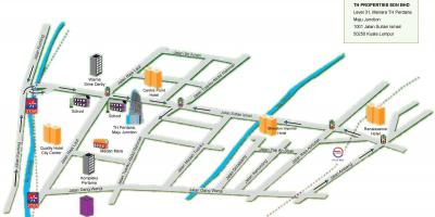 Jalan султан куала лумпур газрын зураг