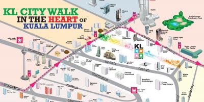 Куала лумпур алхах аялал жуулчлалын газрын зураг