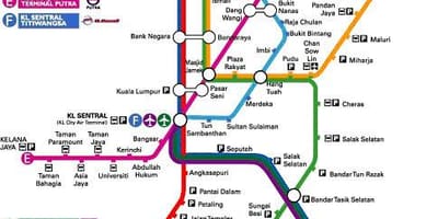 Klia ekspres газрын зураг