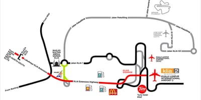 Klia 1, 2 газрын зураг
