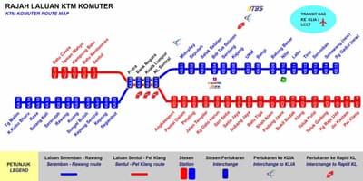 Kl komuter газрын зураг