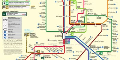 Kl mrt замын газрын зураг нь