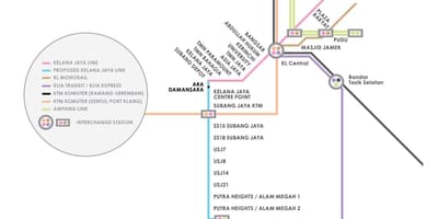 Ampang парк lrt станцын зураг