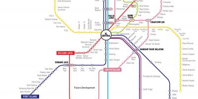 Kl галт тэрэгний замын газрын зураг нь