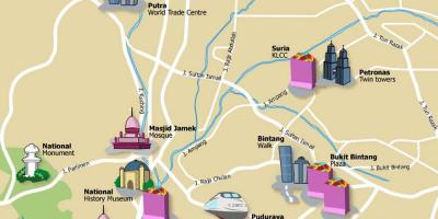 Куала лумпур аялал жуулчлалын толбо газрын зураг